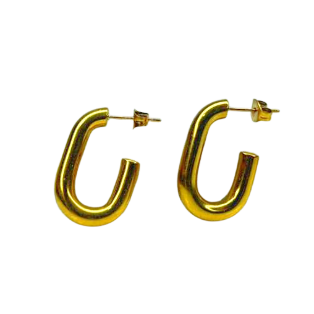 E535 Aretes Hoops Classic - E535