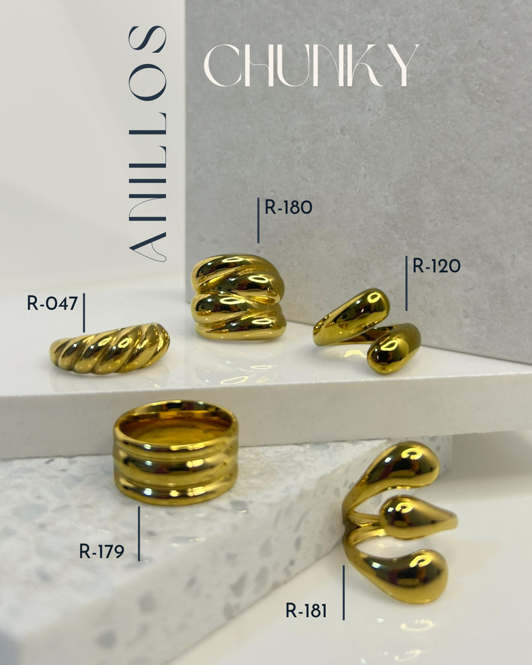 Anillo Chunky  R-180