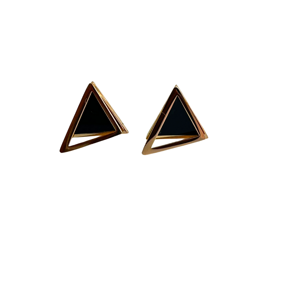 Aretes Gold Rose - E002