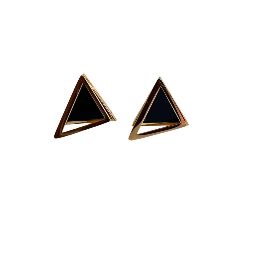 Aretes Gold Rose - E002