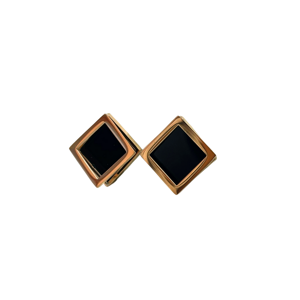 Aretes Gold Rose - E015