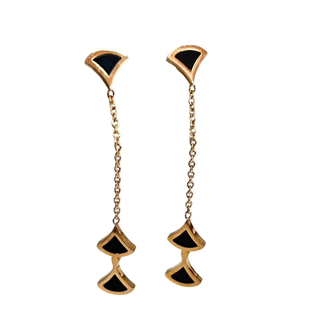 E017 - Aretes Gold Rose