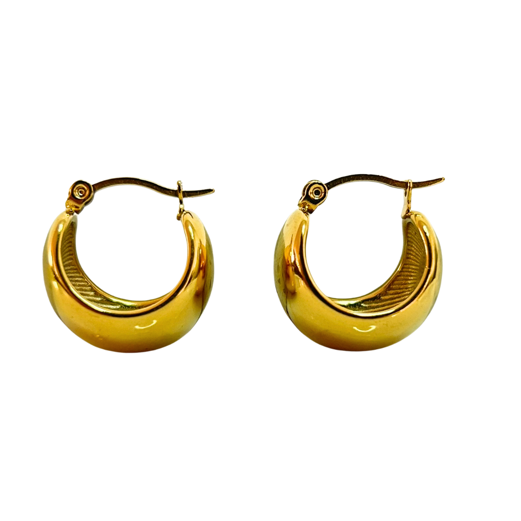 Aretes Hoops Chunky - E123