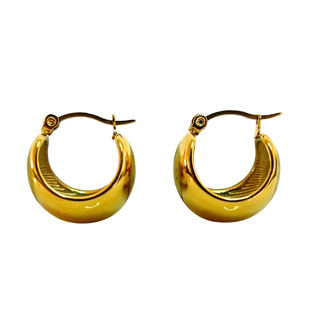Aretes Hoops Chunky - E123