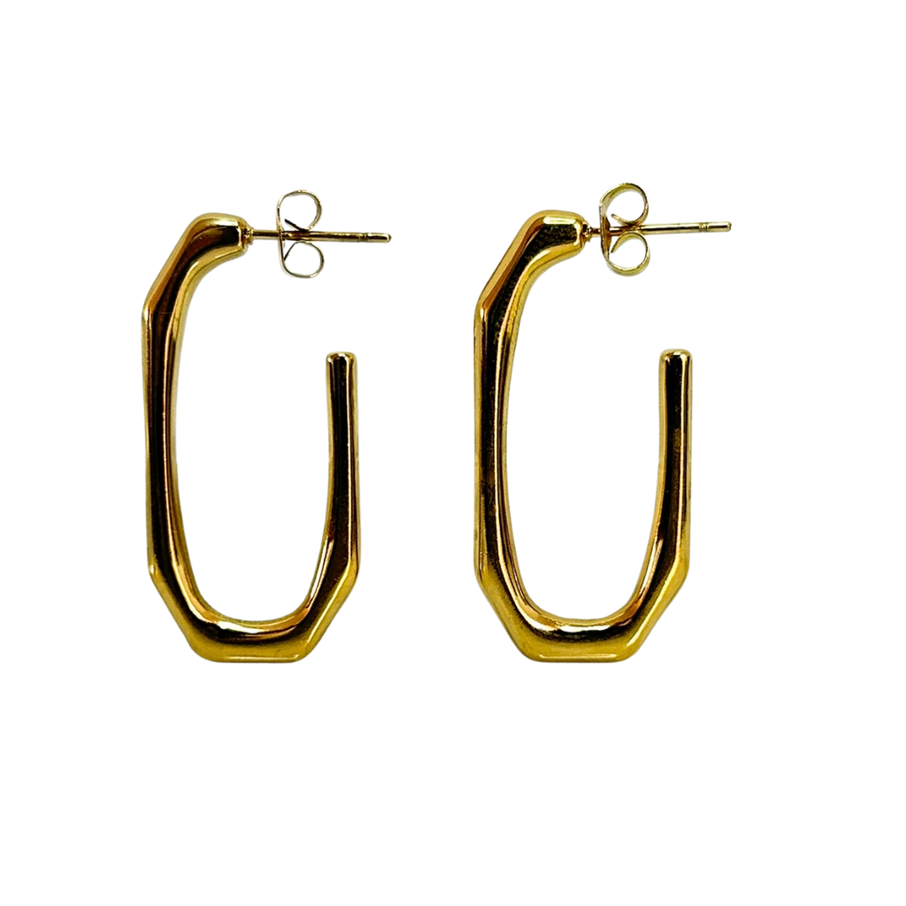 Aretes Hoops Geométrico - E133