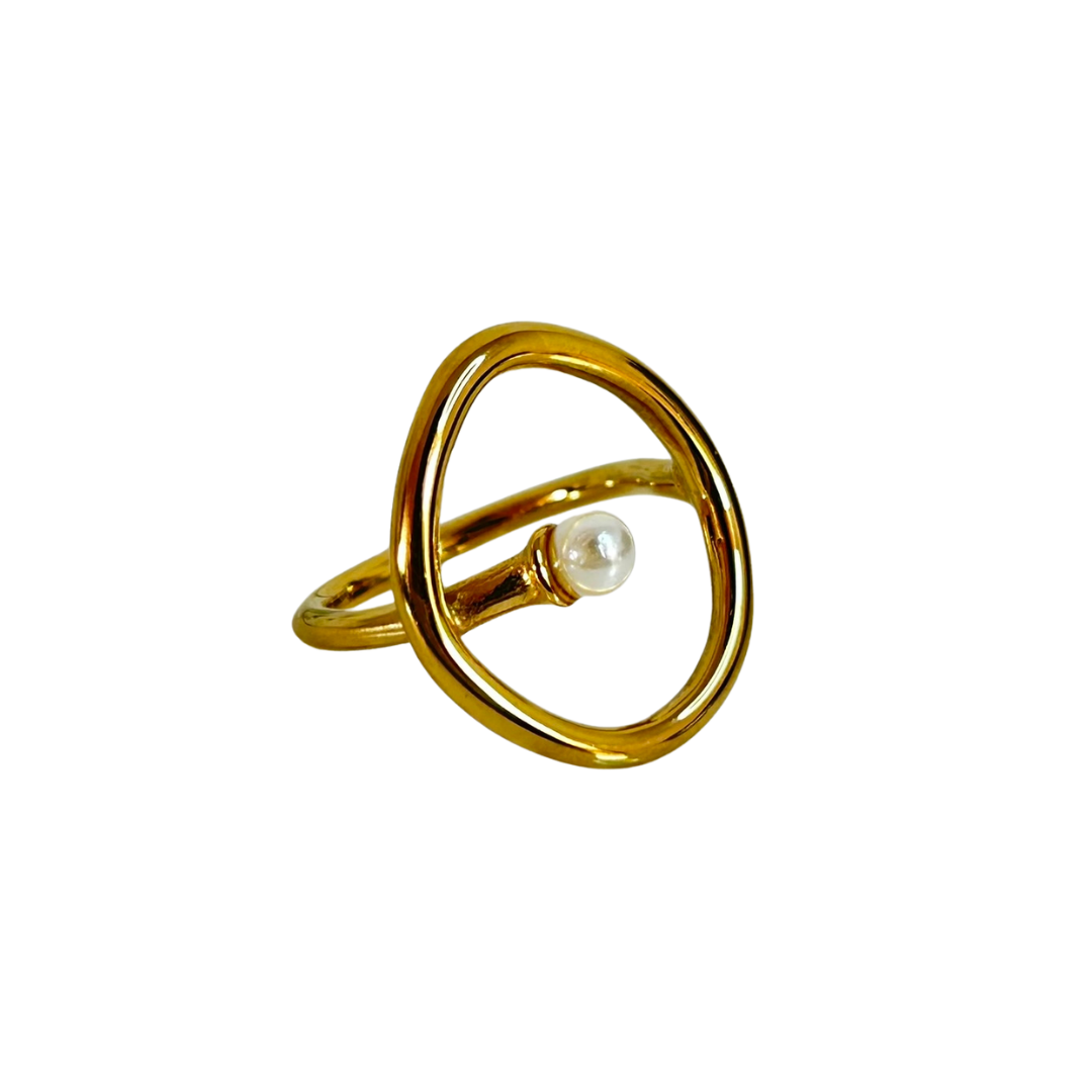 Anillo Perla Serena R-053