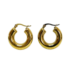 Aretes Hoops Chunky - E217