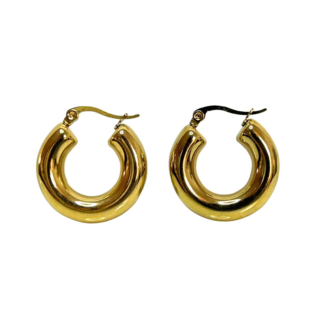 Aretes Hoops Chunky - E217