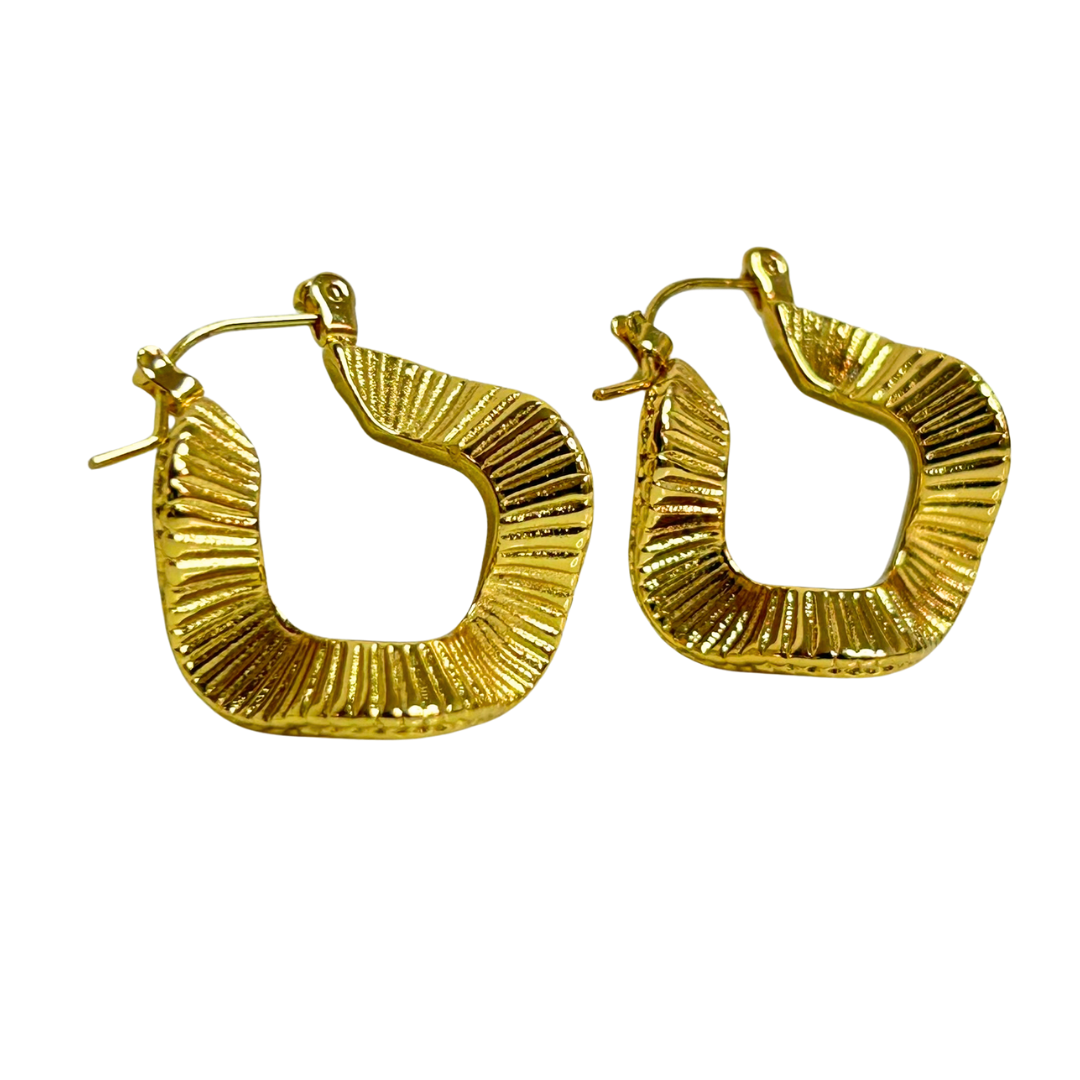 Aretes Hoops Geométrico - E273