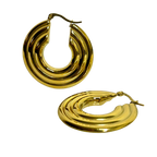 Aretes Hoops Chunky - E289