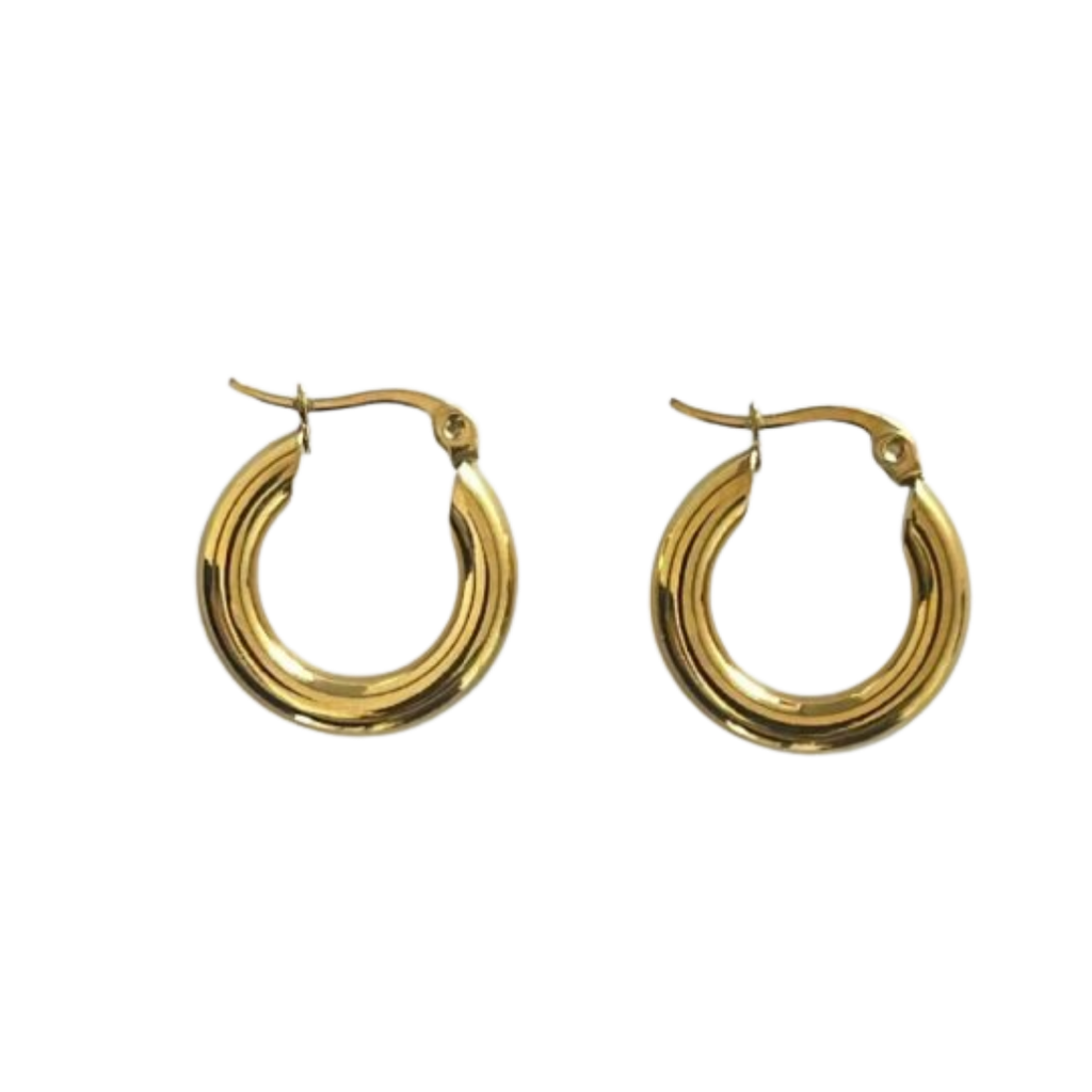 Aretes Hoops Chunky - E319