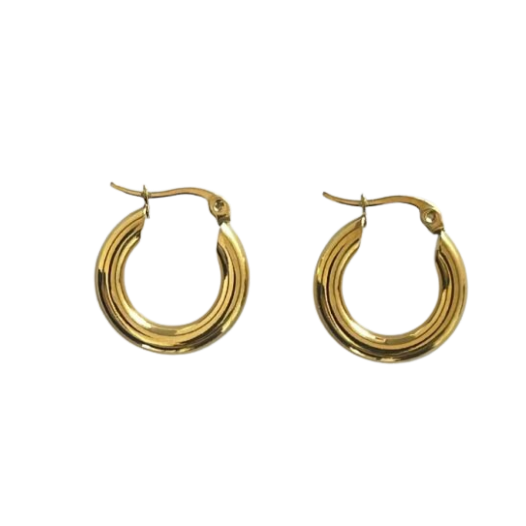 Aretes Hoops Chunky - E319