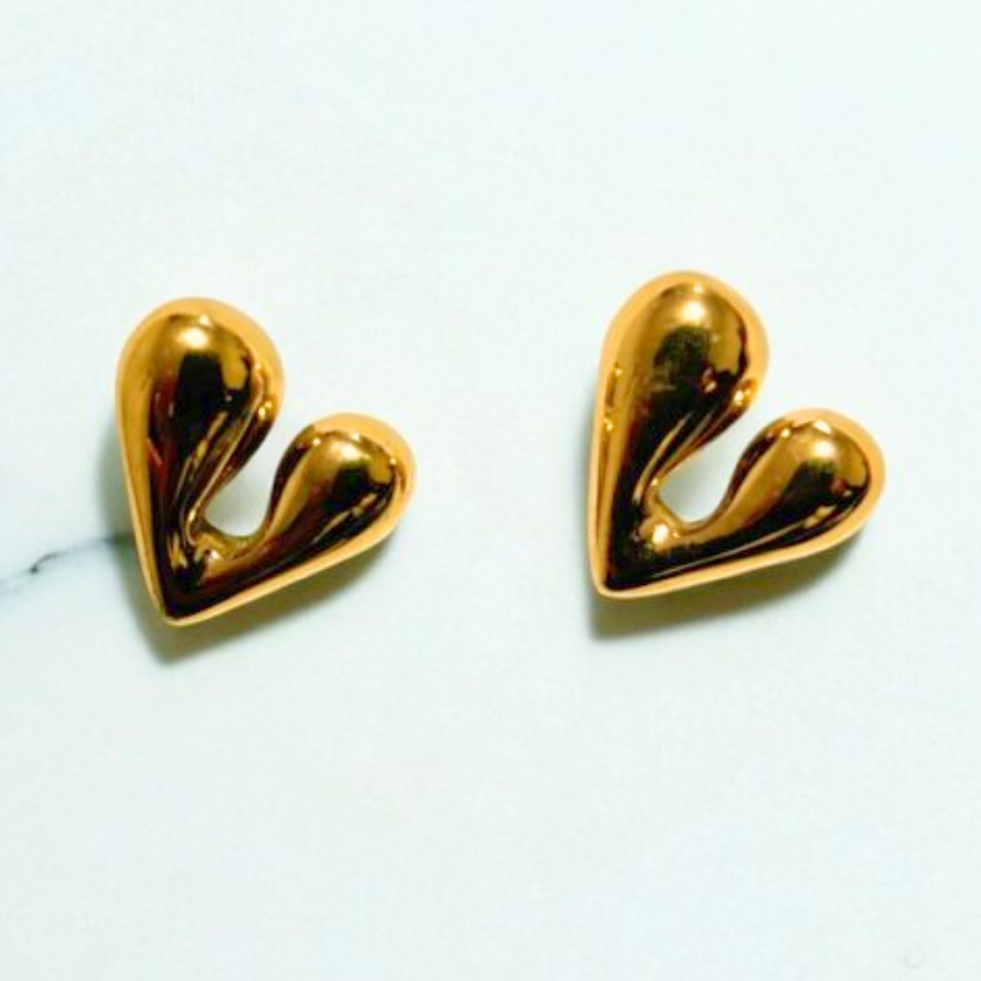 Aretes Heart - E368
