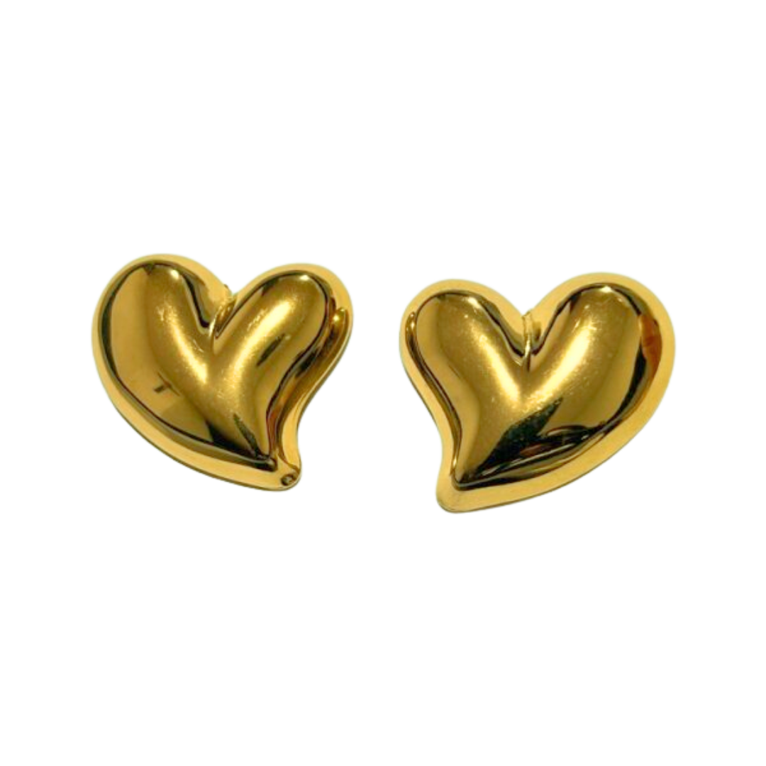 Aretes Heart Chunky - E370