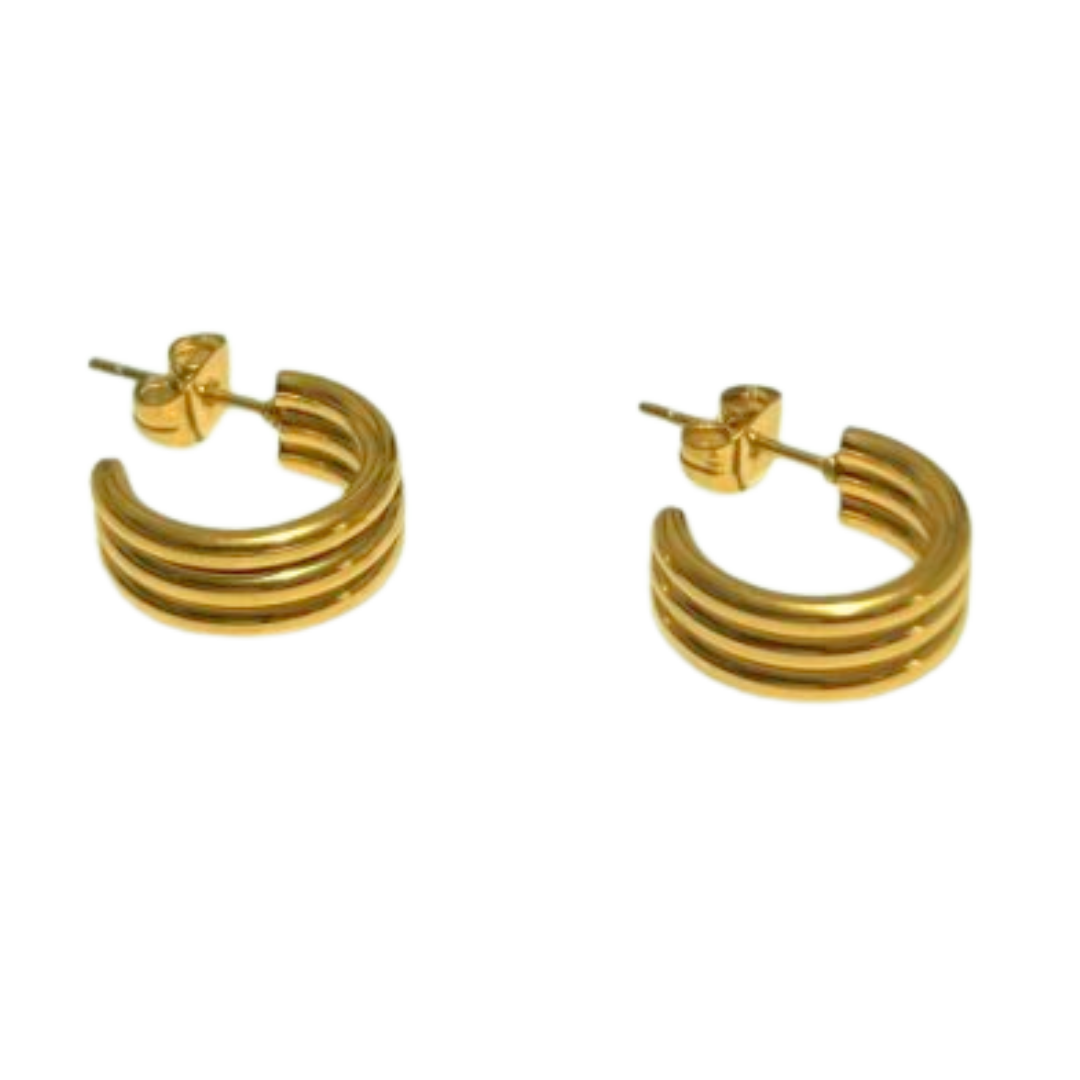Aretes Hoops - E382
