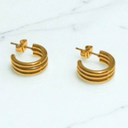 Aretes Hoops - E382