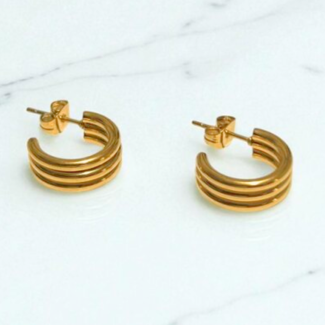 Aretes Hoops - E382
