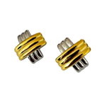 Aretes Dual Glow Chunky - E479