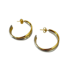 Aretes Dual Glow Hoops - E480