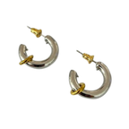 Aretes Dual Glow Hoops - E482