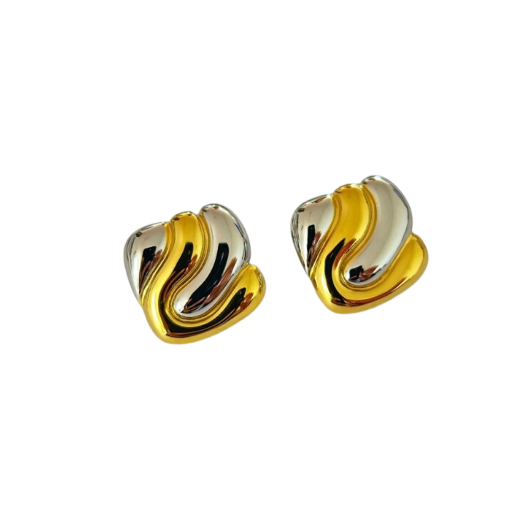 Aretes Dual Glow Chunky - E485