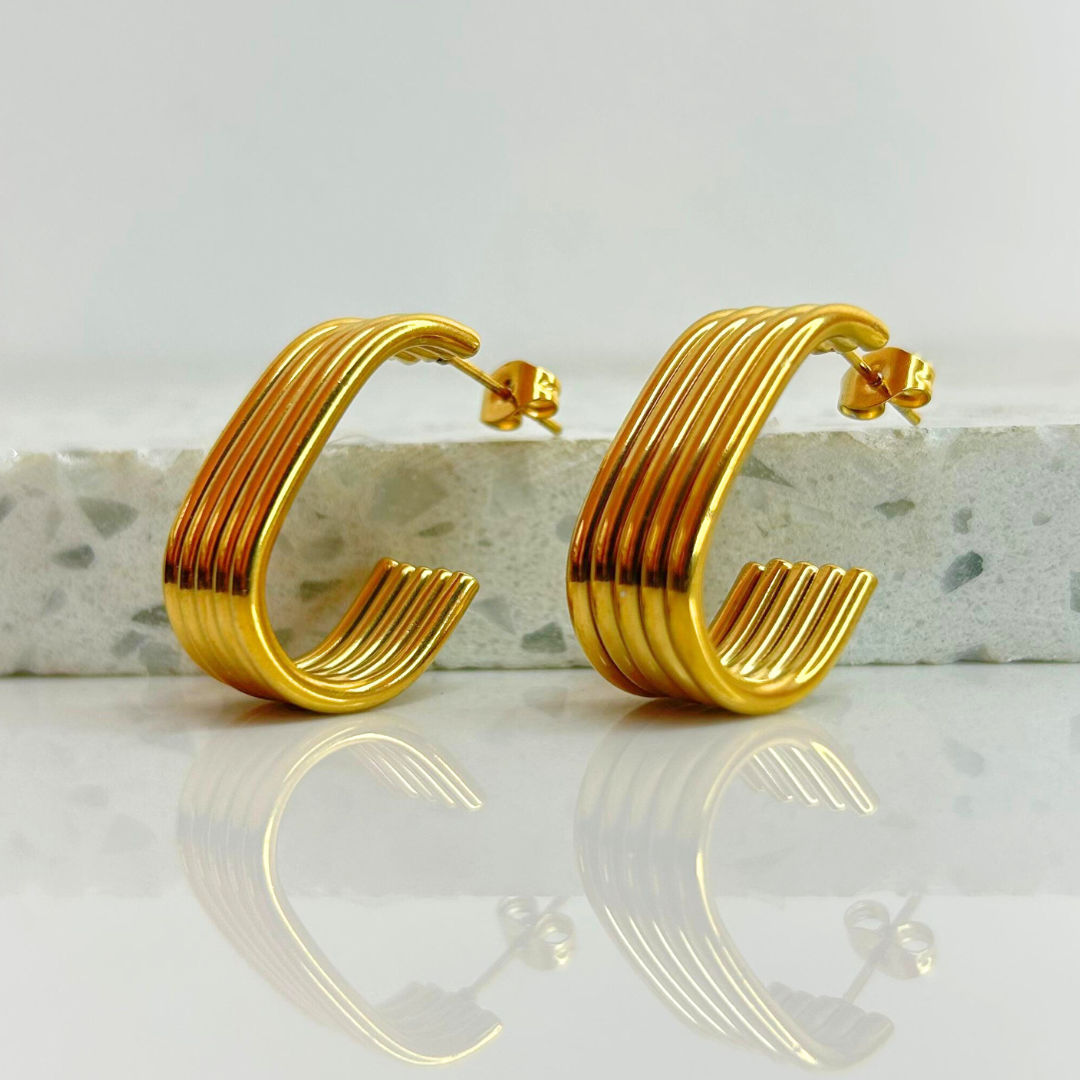 Aretes Hoops - E422