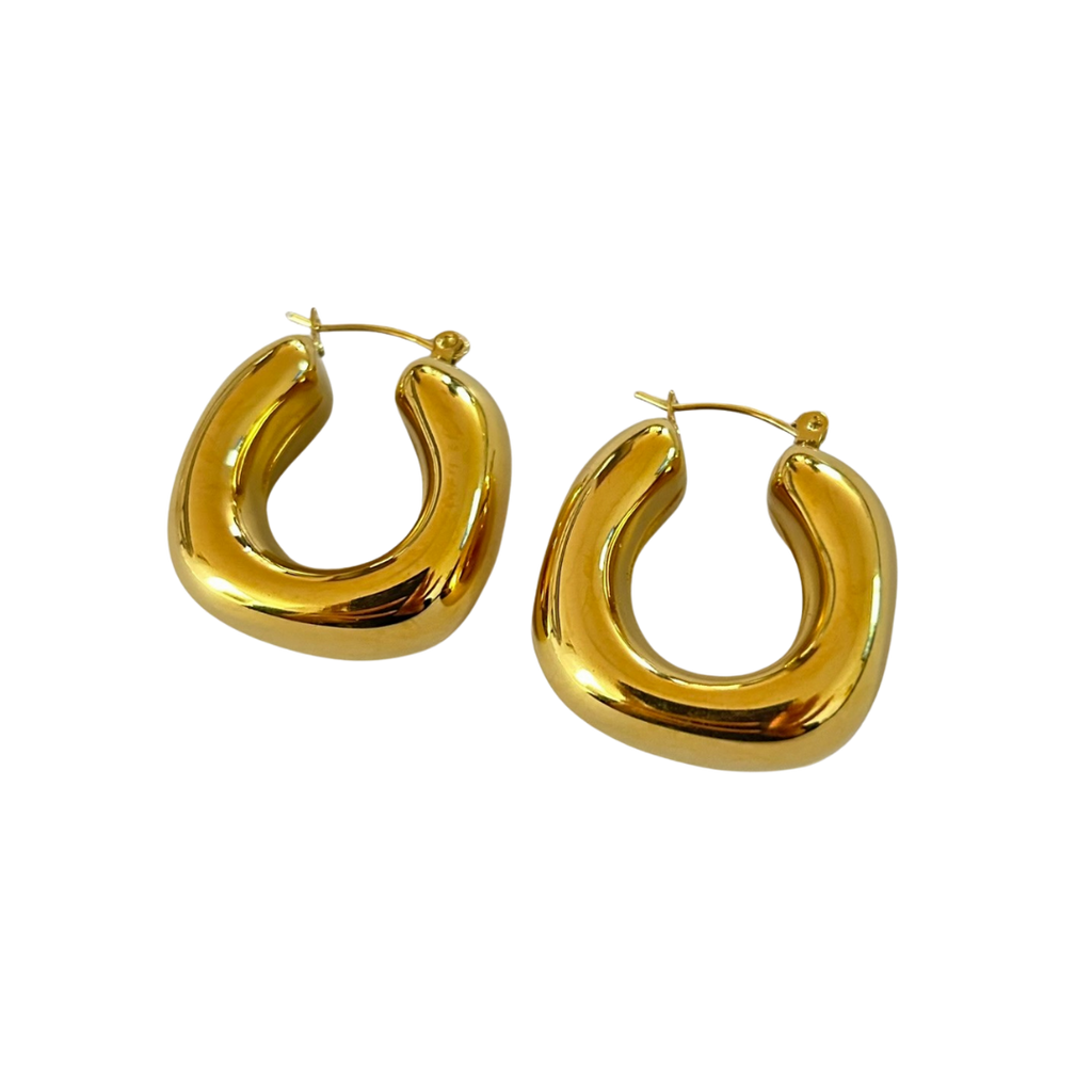 Aretes Hoops Chunky - E510