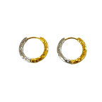 Aretes Dual Glow Hoops Hoops - E511