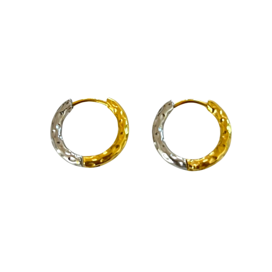 Aretes Dual Glow Hoops Hoops - E511