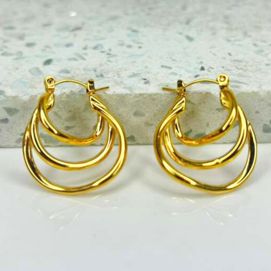 Aretes Hoops - E527