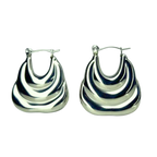 Aretes Hoops Chunky - E525