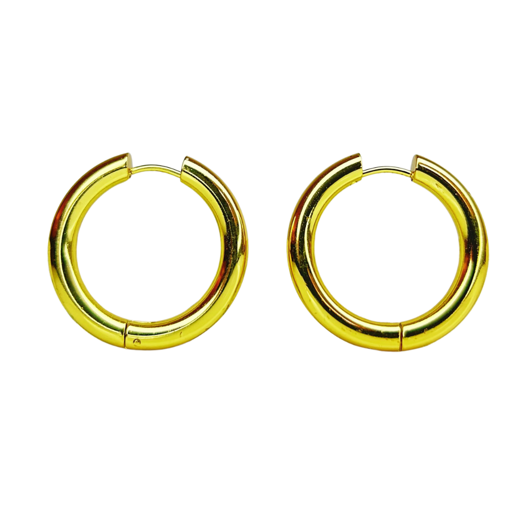 E324A Aretes Hoops - E324A