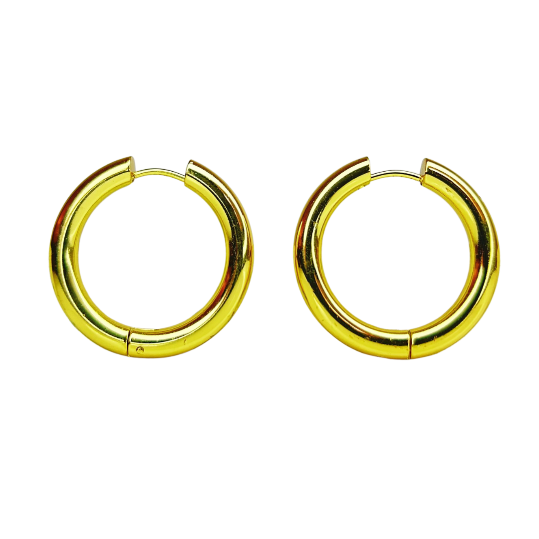 E324A Aretes Hoops - E324A