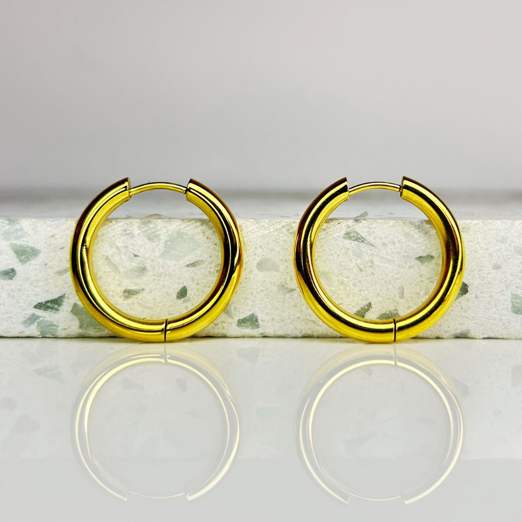 E324B Aretes Hoops - E324B