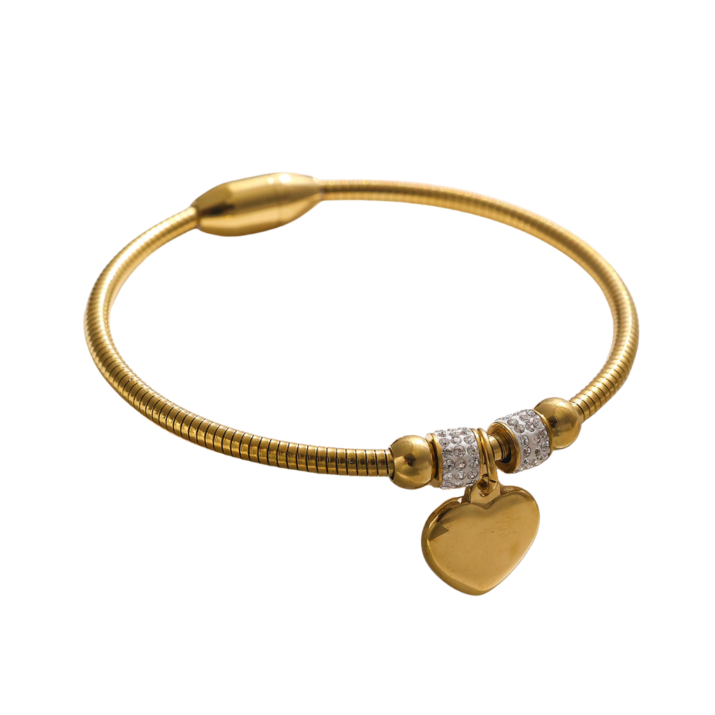Bangle Classic Heart B-204