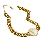 Pulsera Aura Nácar Chunky C-039