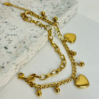 Pulsera Chunky Heart C-034