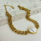 Pulsera Aura Nácar Chunky C-039