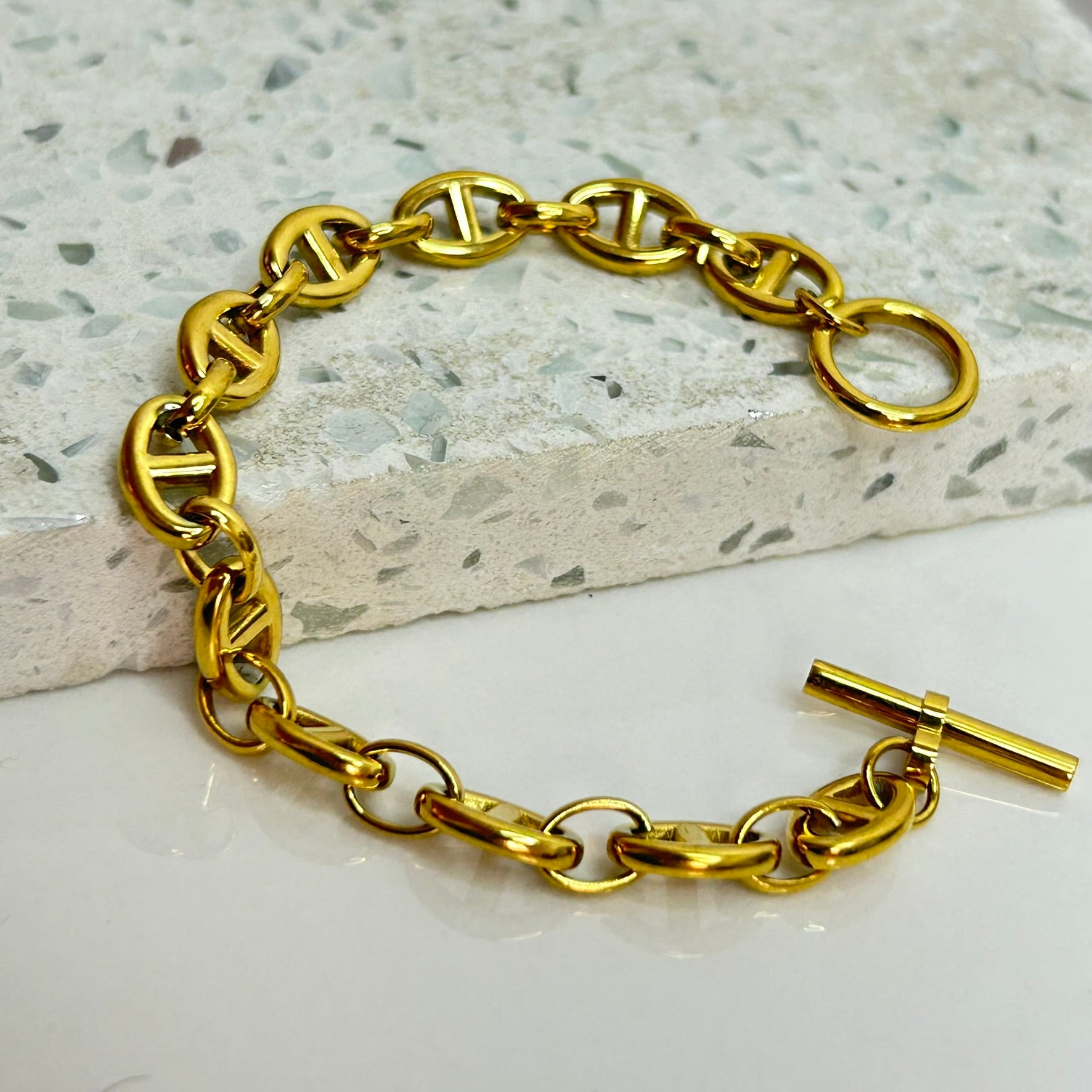 Pulsera Chunky Chain  C-043