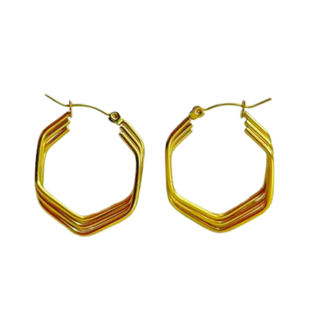 Aretes Hoops - E421