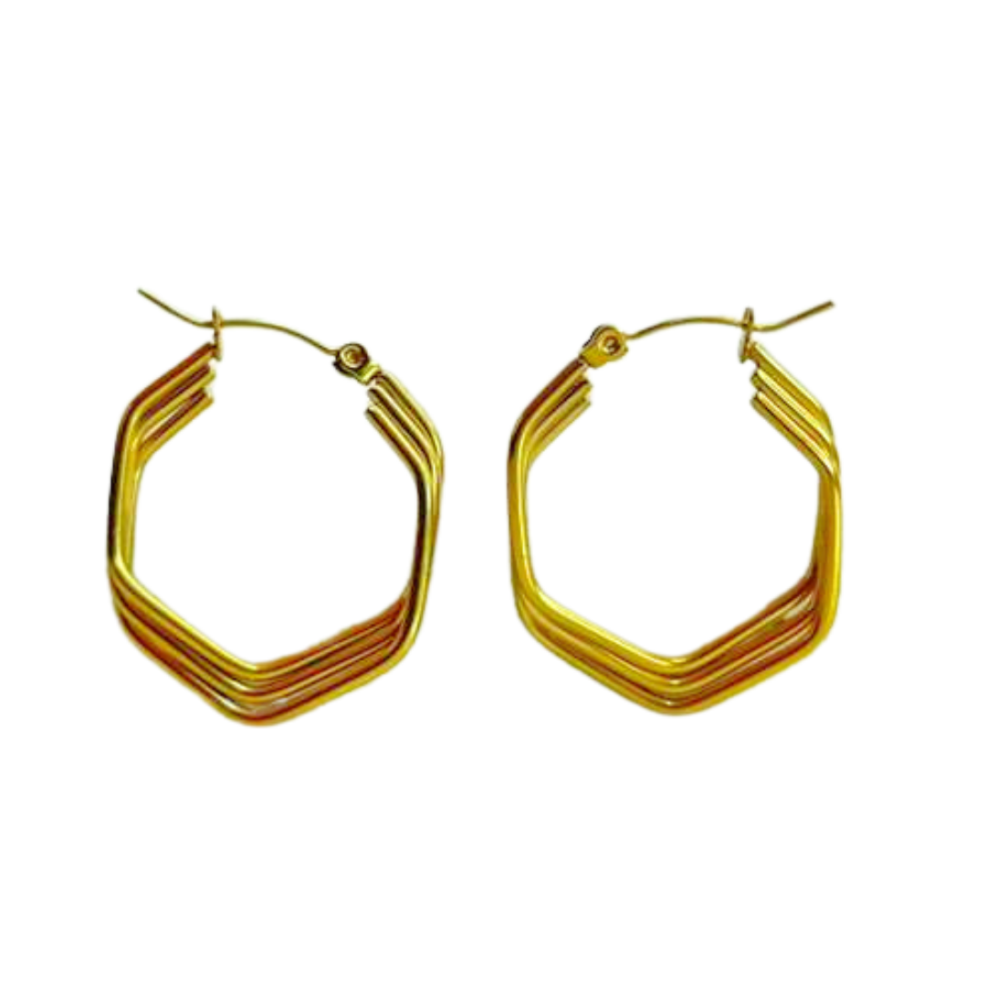 Aretes Hoops - E421