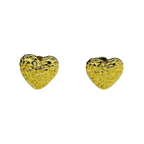 Aretes Heart + Textura - E351