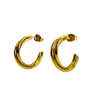 Aretes Hoops Trenzado -E194