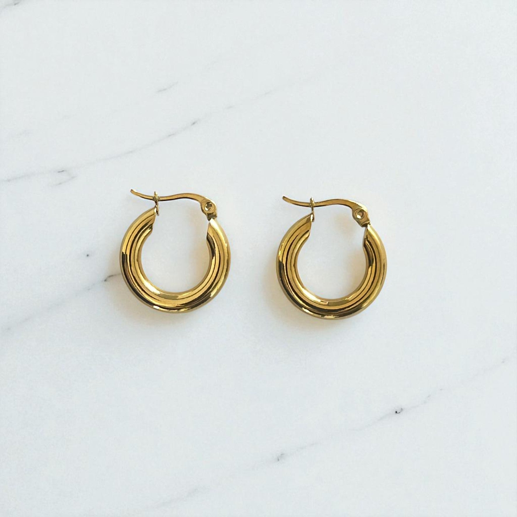 Aretes Hoops Chunky - E319