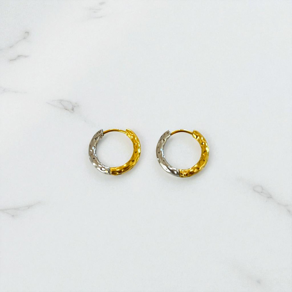 Aretes Dual Glow Hoops Hoops - E511