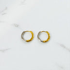Aretes Dual Glow Hoops Hoops - E511