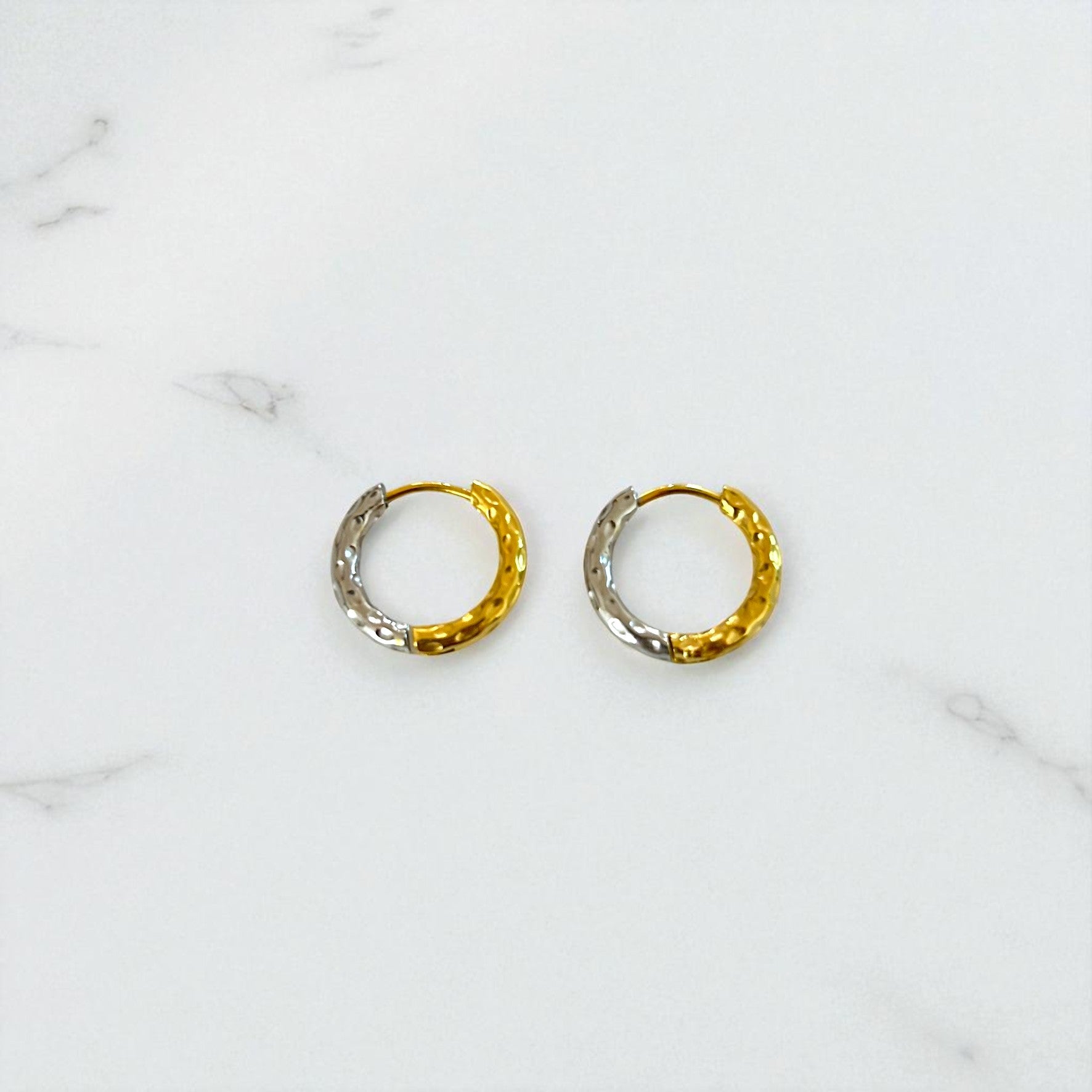 Aretes Dual Glow Hoops Hoops - E511