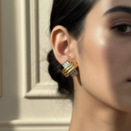 Aretes Dual Glow Chunky - E479