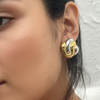 Aretes Dual Glow Chunky - E485