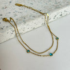 Pulsera  Brillo turquesa C-205